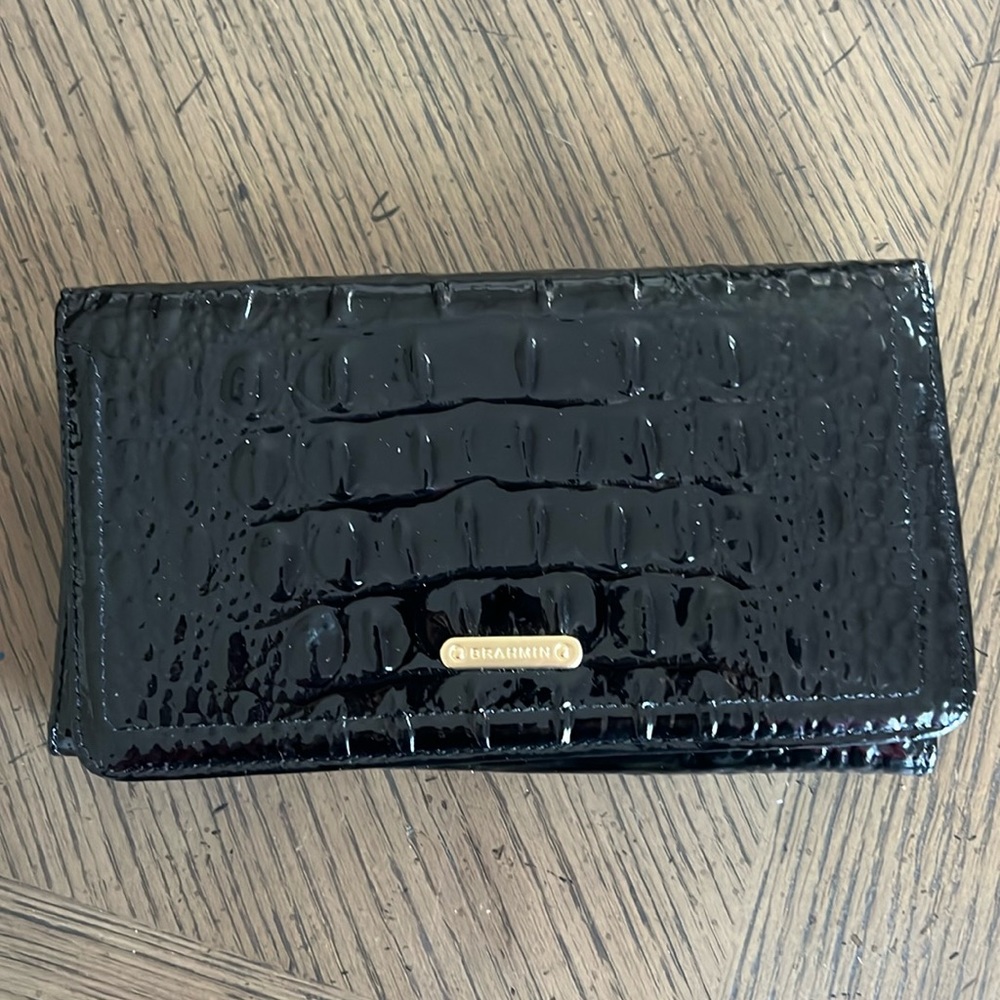 Brahmin fold over wallet